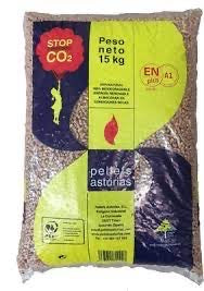 Pellets asturias – 2 Palets de 154 Sacos de 15kg