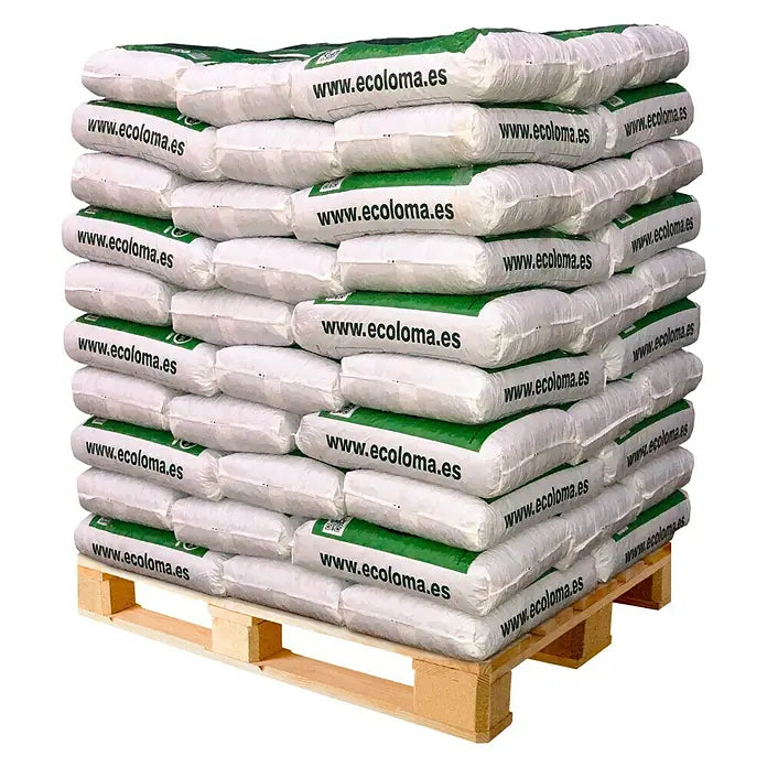 Pellets de madera Ecoloma a Palet 70 ud., 1.050 kg